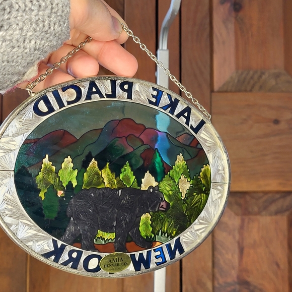 Lake Placid New York Hanging Sun Catcher - Picture 8 of 9